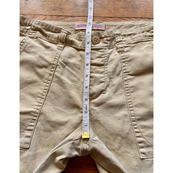 AMERICAN EAGLE Stretch Yellow Button-Fly Cotton Shorts Womens sz 8 - Picture 9 of 12